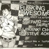 Original Art for the Original LA Party: Fucking Awesome!