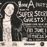 Secret Party Flyer. Finishes by Demonbabies.