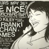 Flyer for short lived NYC party 'Be Nice'