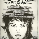Original Art Work for short lived LA party 'Block Party'